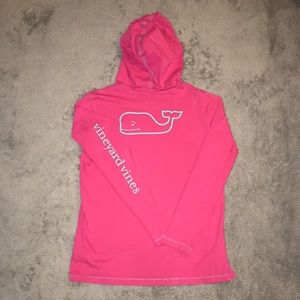 Girls Vineyard Vines long sleeve shirt hoodie